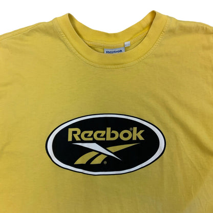 90s Yellow Reebok Tee XL