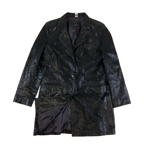 Vintage ‘Con Fashion’ Black Sparkle Blazer Coat Jacket S M 12 14