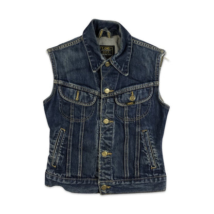 Vintage 80s 90s Lee Women's Denim Gilet 4 6