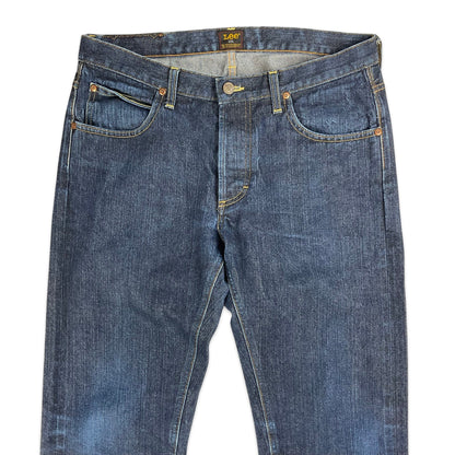 Lee 101S Japanese Selvedge Lot 49 Indigo Jeans 33W 32L