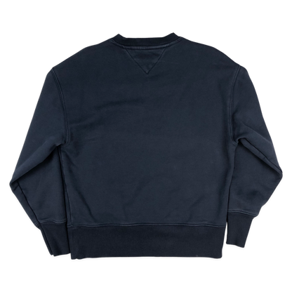Preloved Tommy Jeans Navy Sweatshirt L