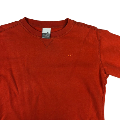 Vintage 00s Nike Orange Sweatshirt M