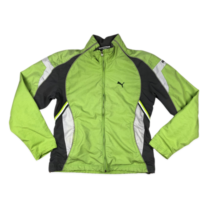 Vintage Y2K Puma Green Jacket 6 8 10