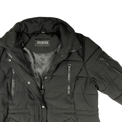 Vintage Guess Black Puffer Jacket 16