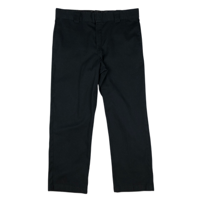 Vintage Dickies 874 Flex Black Trousers 37W 29L
