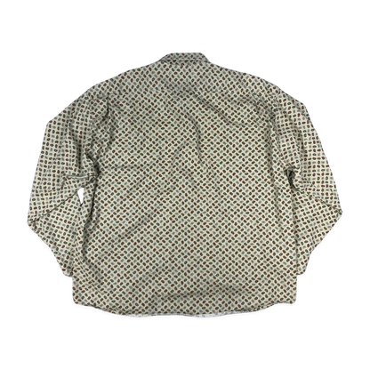 Vintage 80s 90s Abstract Print Shirt XL