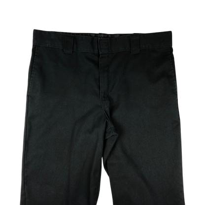 Vintage Dickies 874 Flex Black Trousers 37W 29L