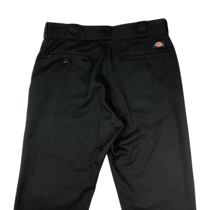 Vintage Dickies 874 Black Trousers 33W 31L