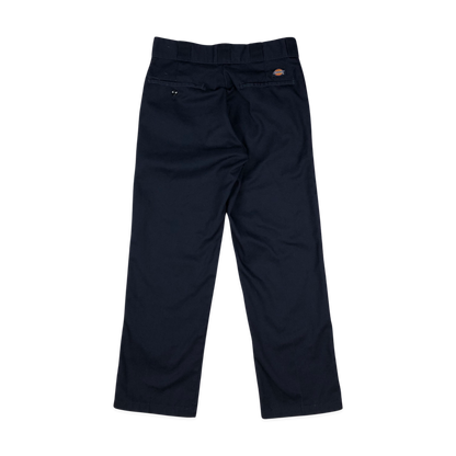 Vintage Dickies 874 Navy Trousers 30W 28L