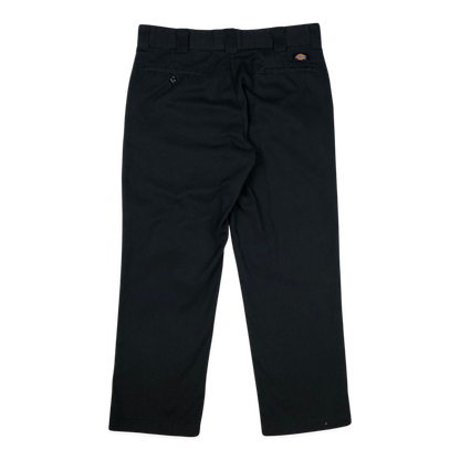 Vintage Dickies 874 Flex Black Trousers 37W 29L