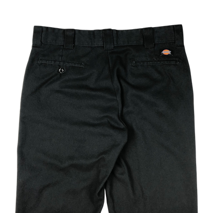 Vintage Dickies 874 Flex Black Trousers 37W 29L