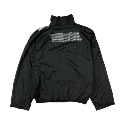 Vintage 80s 90s Puma International Black and White Shell Coat M-XL
