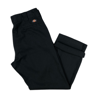 Vintage Dickies 874 Flex Black Trousers 37W 29L