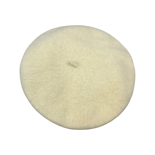 Vintage 80s Cream Beret