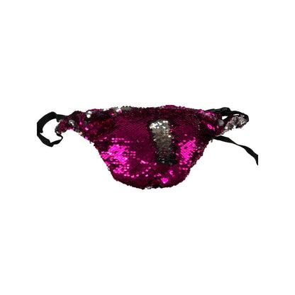 Vintage Pink Sequin Bum Bag