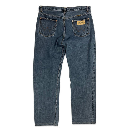 Vintage Wrangler Dark Denim Straight Leg Jeans 14