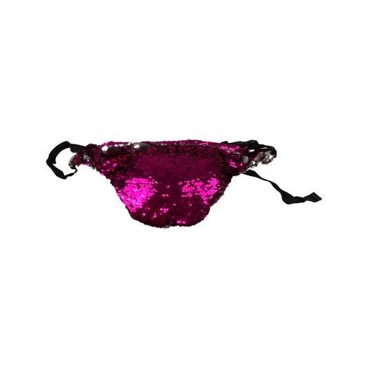 Vintage Pink Sequin Bum Bag