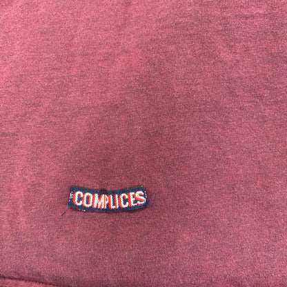 Y2K Burgundy Carhartt Tee S M