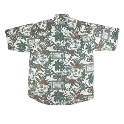 Vintage Hawaiian Short Sleeve Shirt L XL