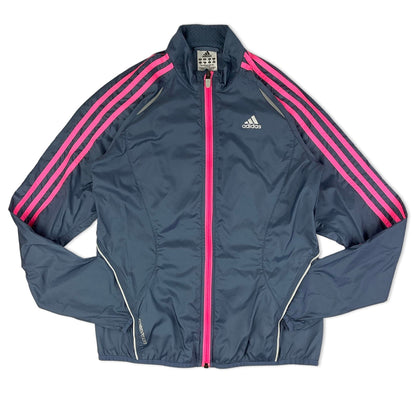 Vintage Adidas Blue & Pink Windbreaker Jacket 6 8