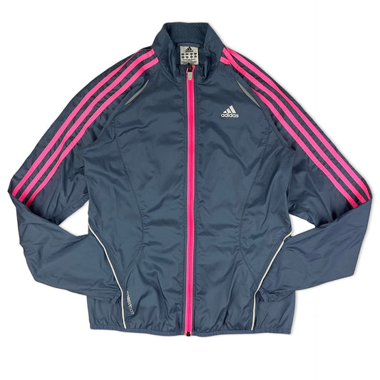 Vintage Adidas Blue & Pink Windbreaker Jacket 6 8