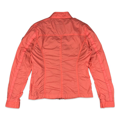 Vintage Tommy Hilfiger Peach Orange Bomber Jacket 10 12