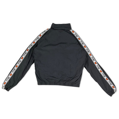 Vintage Ellesse Black Silver & Baby Pink Windbreaker 8 10