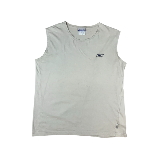 Vintage 90s Reebok Vest Beige L