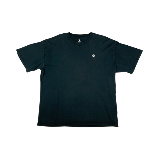 Vintage Y2K Converse T-Shirt Black XL