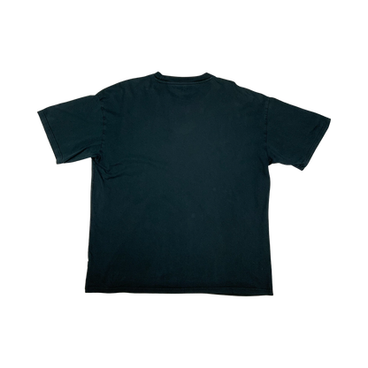 Vintage Y2K Converse T-Shirt Black XL