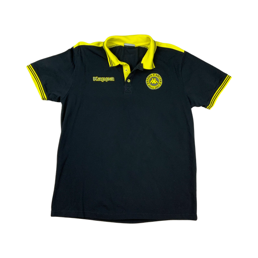 Vintage Y2K Kappa Mens Polo Shirt Black L