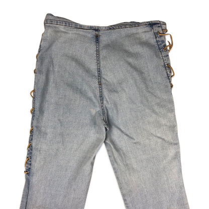 Vintage Flared Lace Detail Jeans 30W 29L
