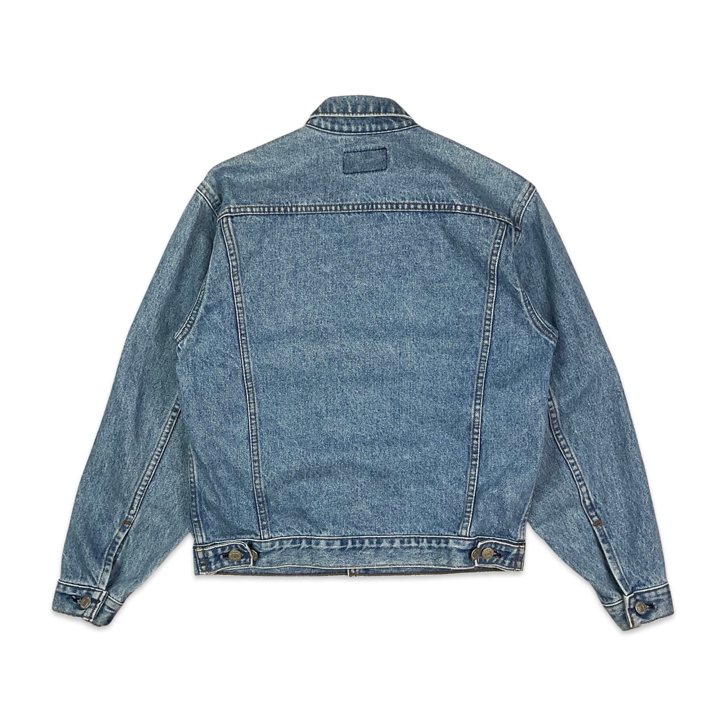 Vintage 90s Levi's Orange Tab Blue Denim Trucker Jacket XS