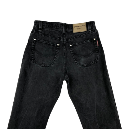 Vintage Pierre Cardin Black Jeans 32W 30L