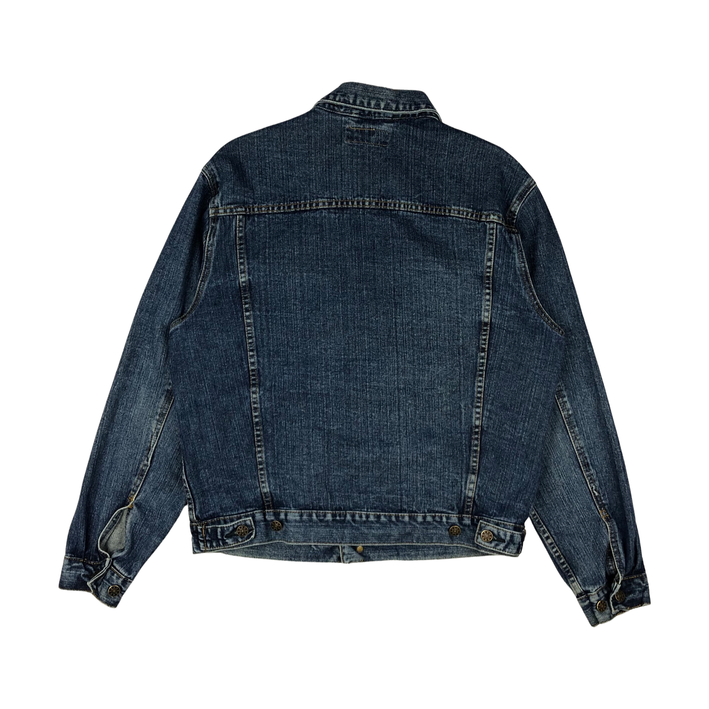 Vintage 00s Clockhouse Blue Denim Jacket L