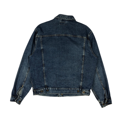 Vintage 00s Clockhouse Blue Denim Jacket L