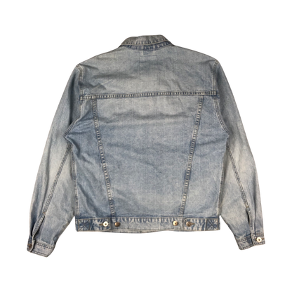 Vintage Angelo Litrico Light Wash Blue Denim Jacket L