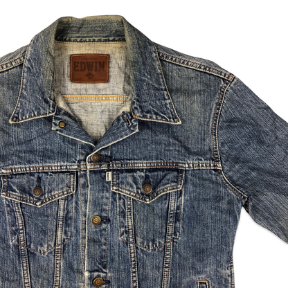 Vintage Edwin Blue Denim Jacket M