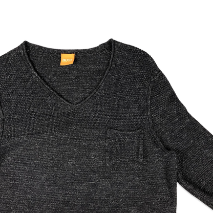 Hugo Boss Black Lightweight Knit Jumper S M