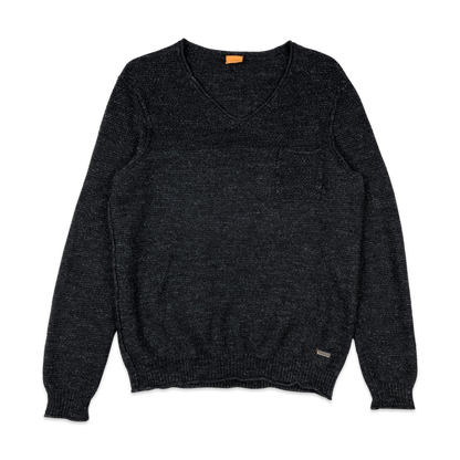 Hugo Boss Black Lightweight Knit Jumper S M