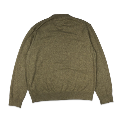Tommy Hilfiger Brown Knit Jumper L XL