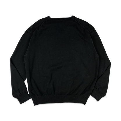 GANT Black V-neck Knit Jumper XL XXL