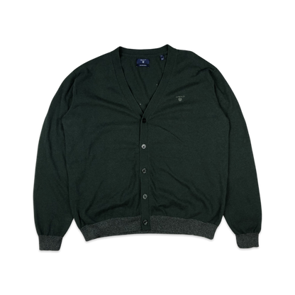 GANT Green Knitted Cardigan XL