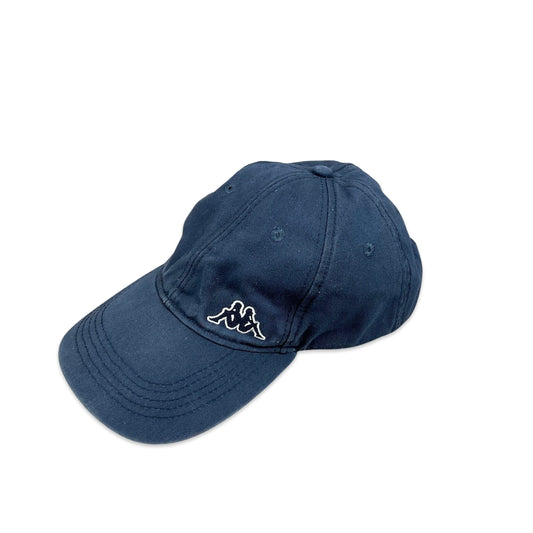 00s Vintage Navy White Kappa Baseball Cap