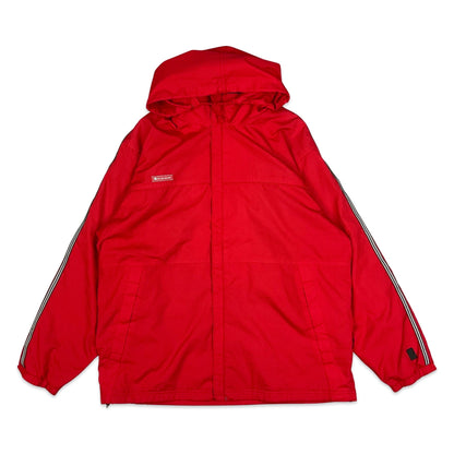 Vintage 90s Champion Red Windbreaker M L XL