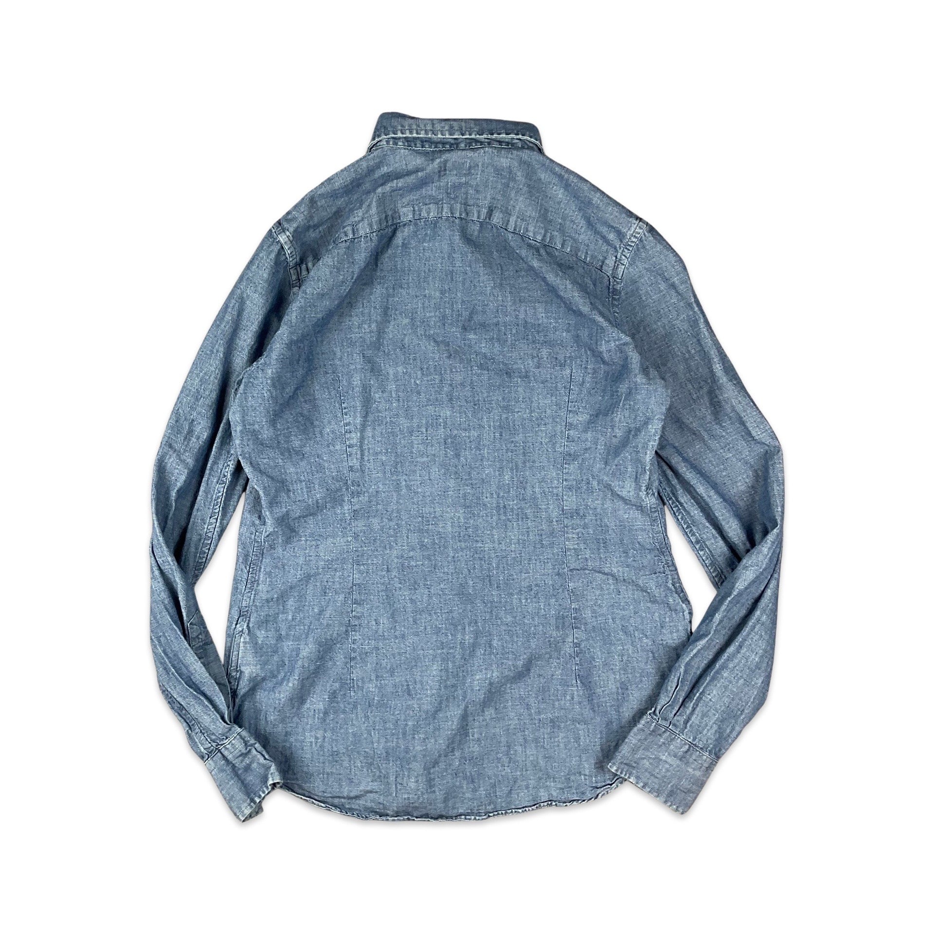 Polo Ralph Lauren Blue Chambray Shirt XS S – Vintage Superstore