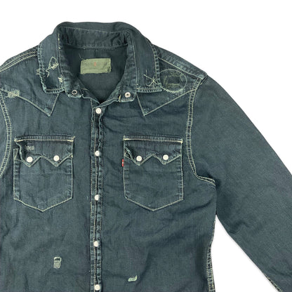 Levi's Roots Collaboration Black Denim Shirt XS S