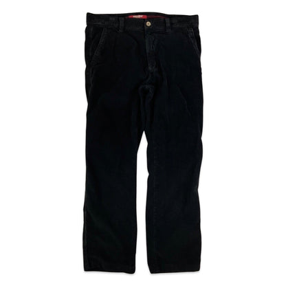 Carrera Black Corduroy Trousers 35W 29L