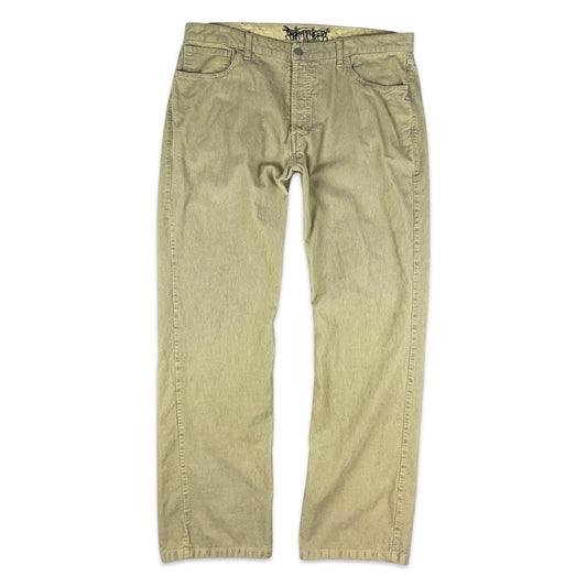 Vintage Levi's Beige Corduroy Trousers 39W 34L