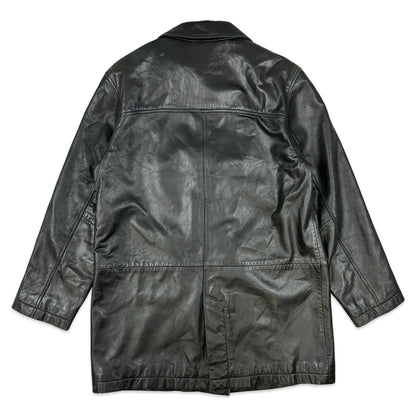 Vintage Black Leather Jacket 14